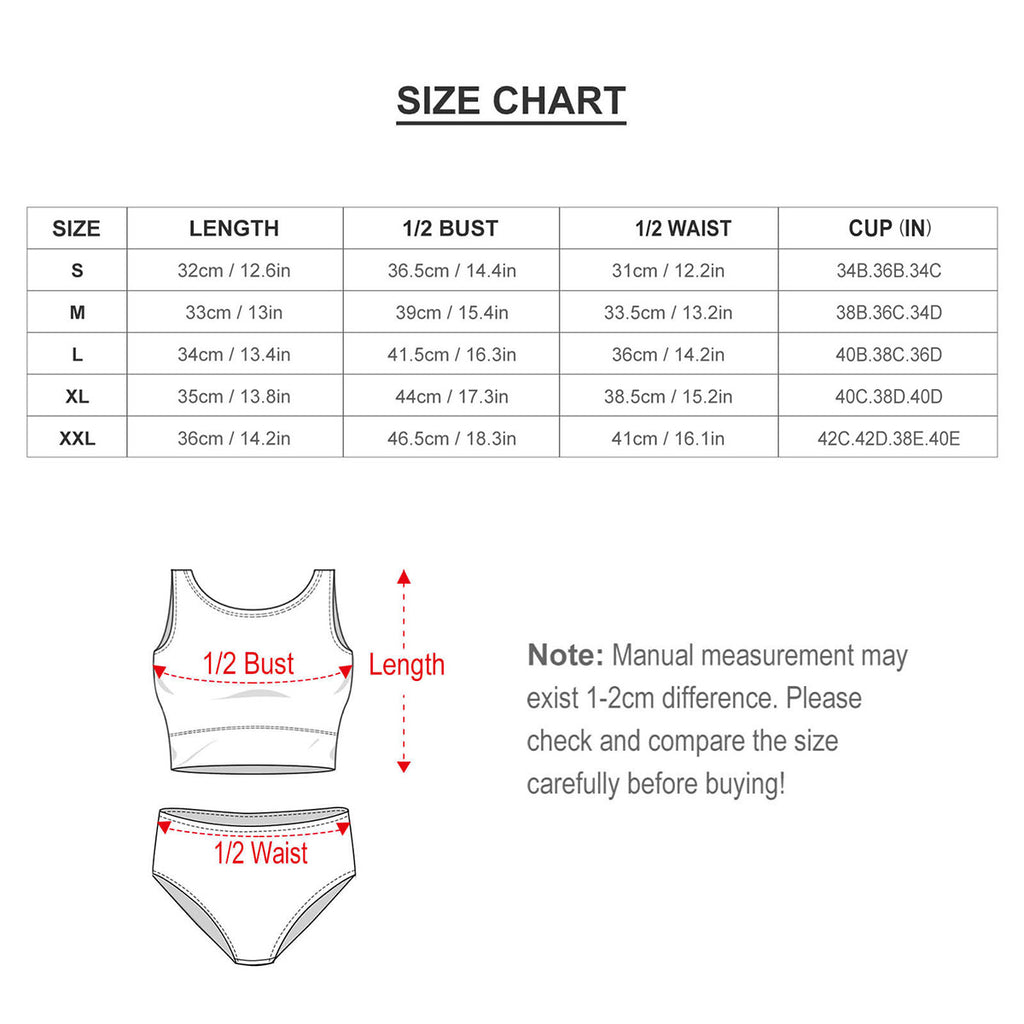 Tie Two Piece Swimsuit