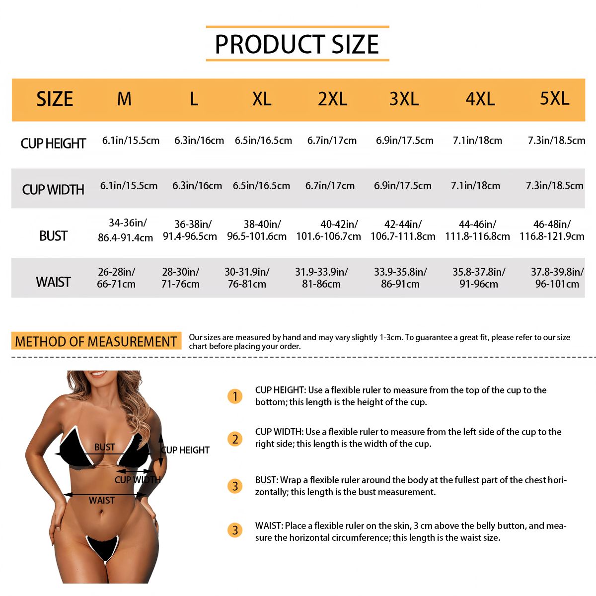 Bikini with Transparent Straps Customized Services