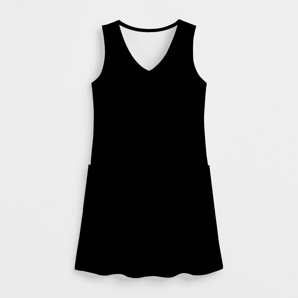 Women's Sleeveless Dress with Pockets