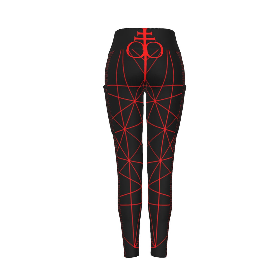 High Waist Leggings With Side Pocket