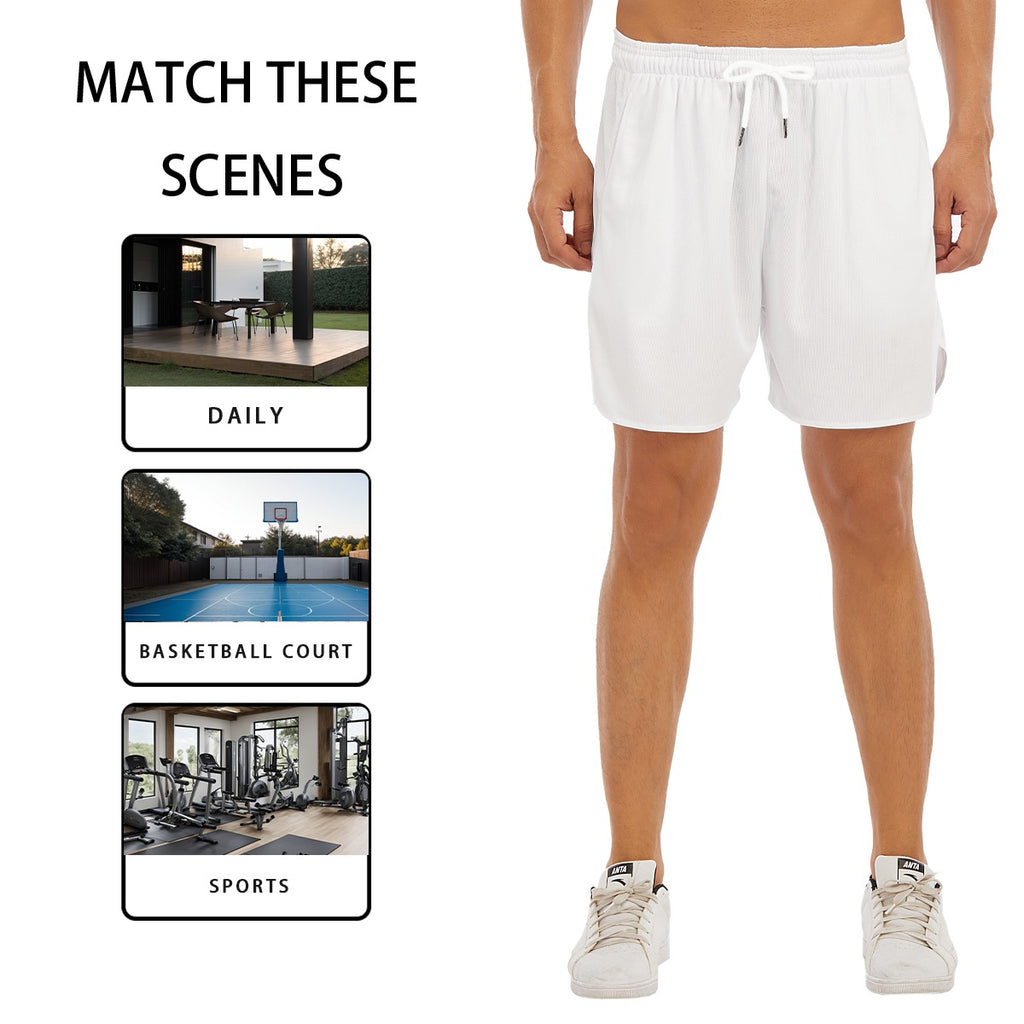 Side Split Running Sport Shorts