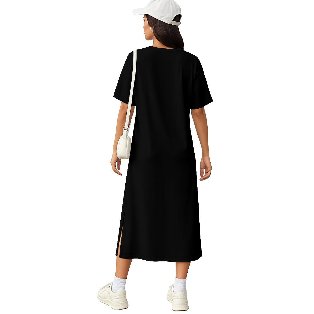 EVIL Midi T-Shirt Dress Cotton