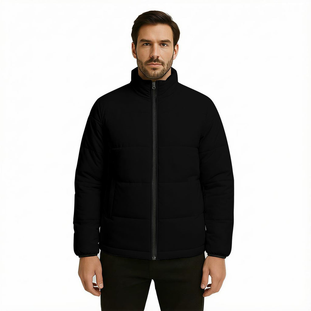Warm Quilted Polyester Jacket
