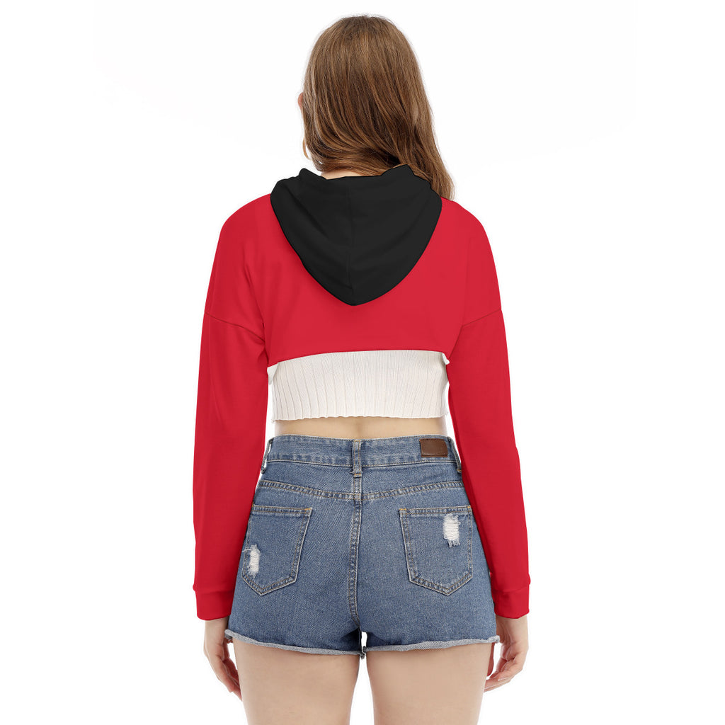 KILLER WHALE CROP HOOTIE