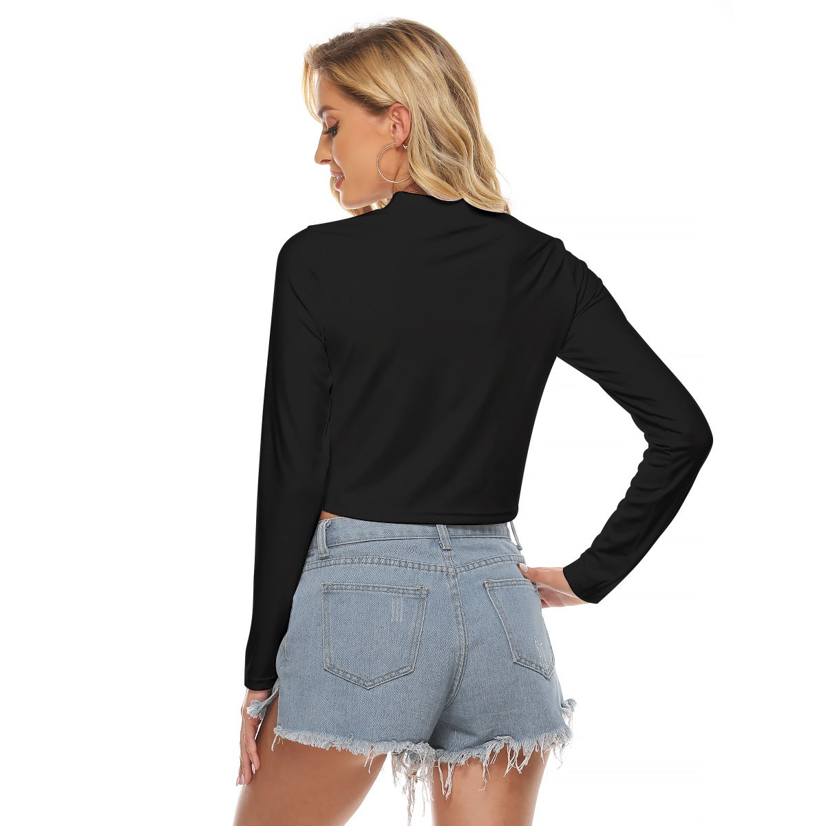 Keyhole Tight Crop Top