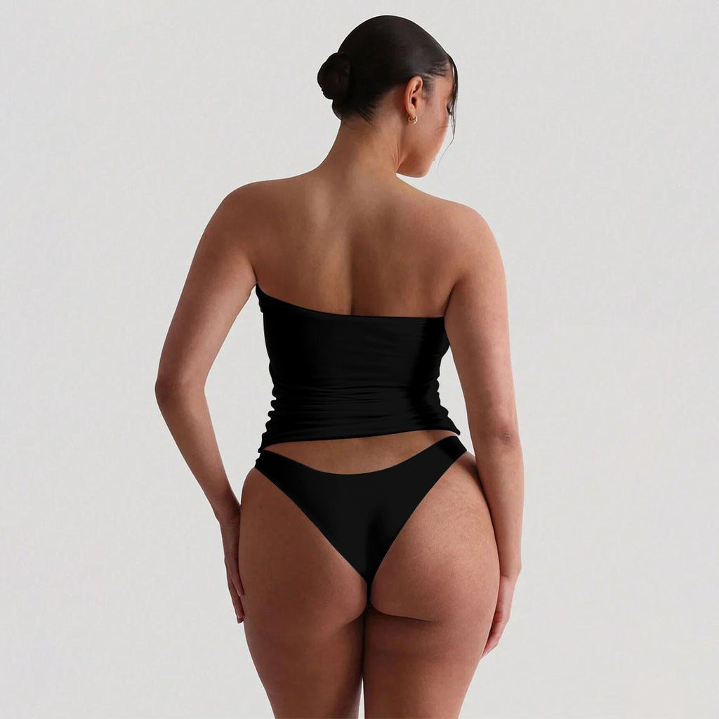 Thong briefs and Tube Top Set