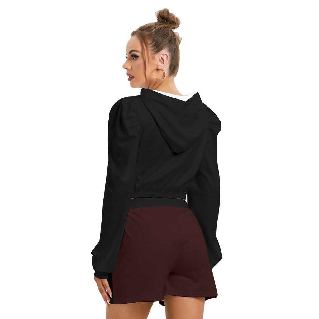 Mirco Fleece Hoodie And Shorts Set