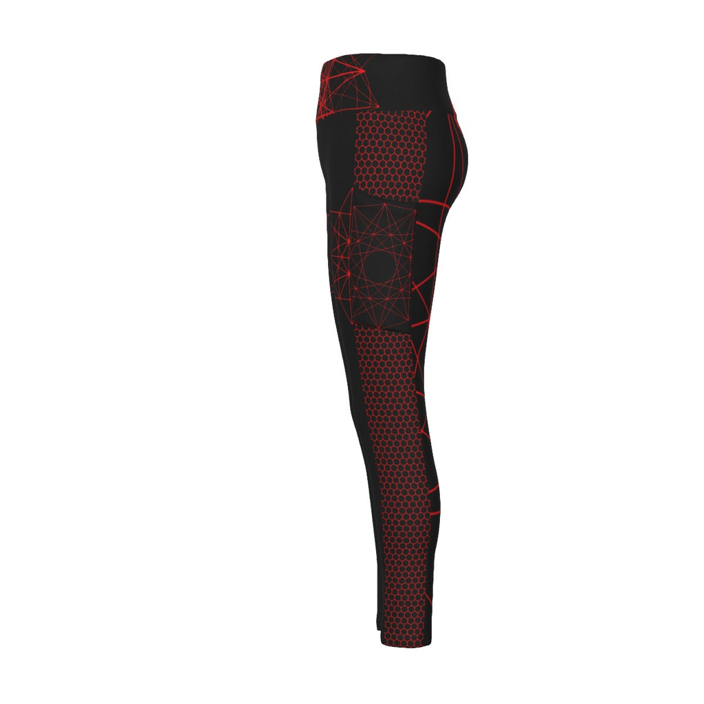 High Waist Leggings With Side Pocket
