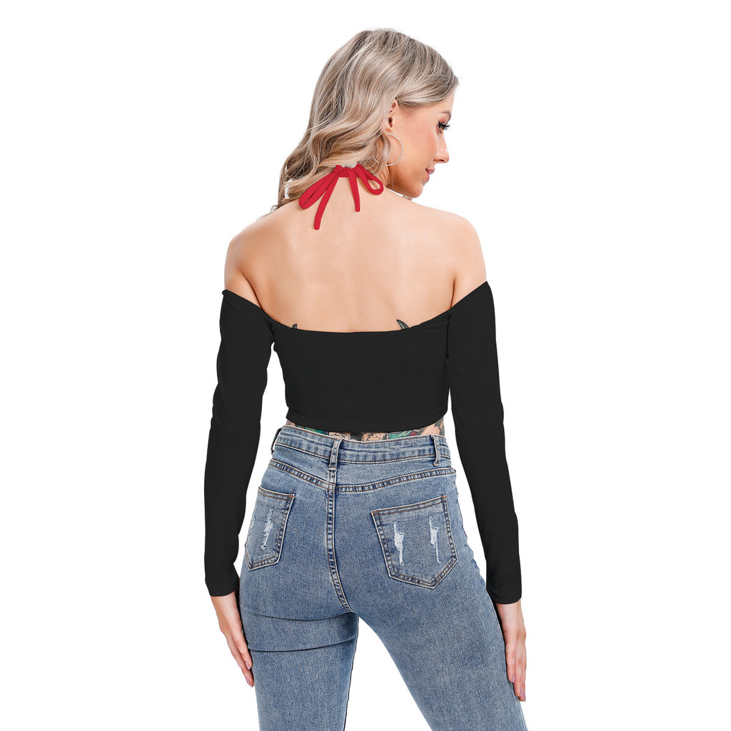 Halter Lace-up Top
