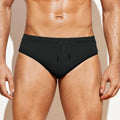 Men'S Drawstring Swim Briefs