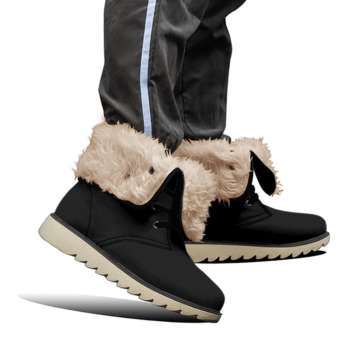 FURRY LONG BOOTS