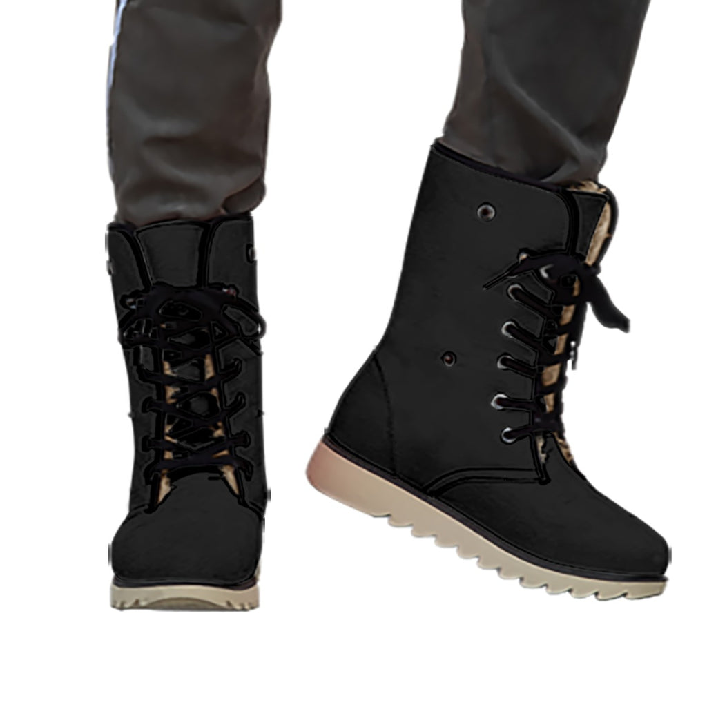 FURRY LONG BOOTS