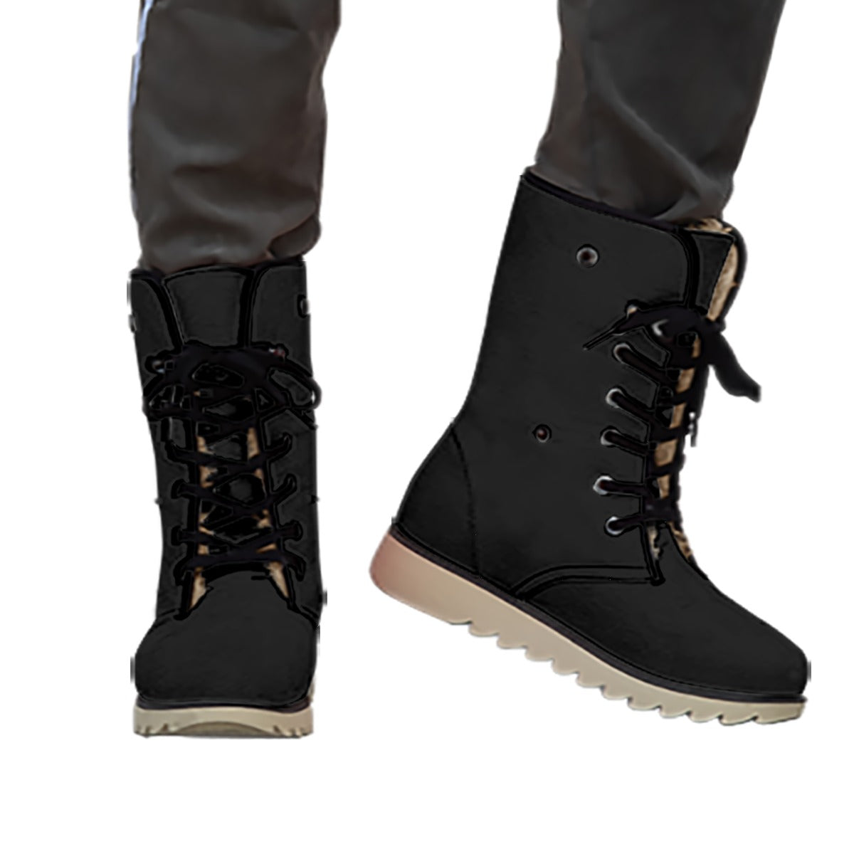 FURRY LONG BOOTS