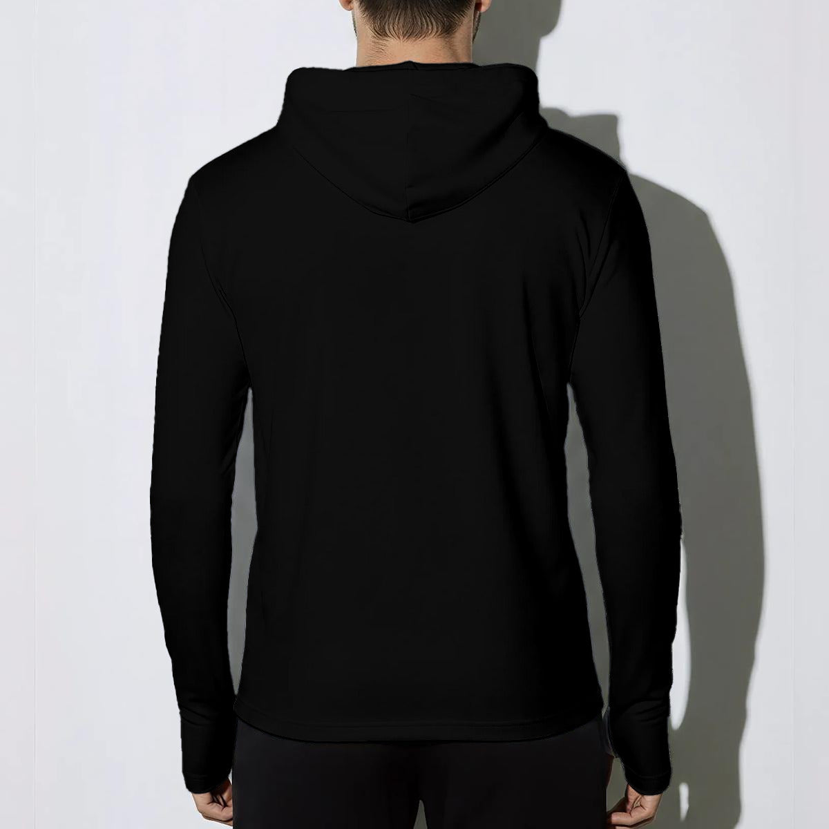 Sunscreen  Sports Hoodie With Thumb Holes