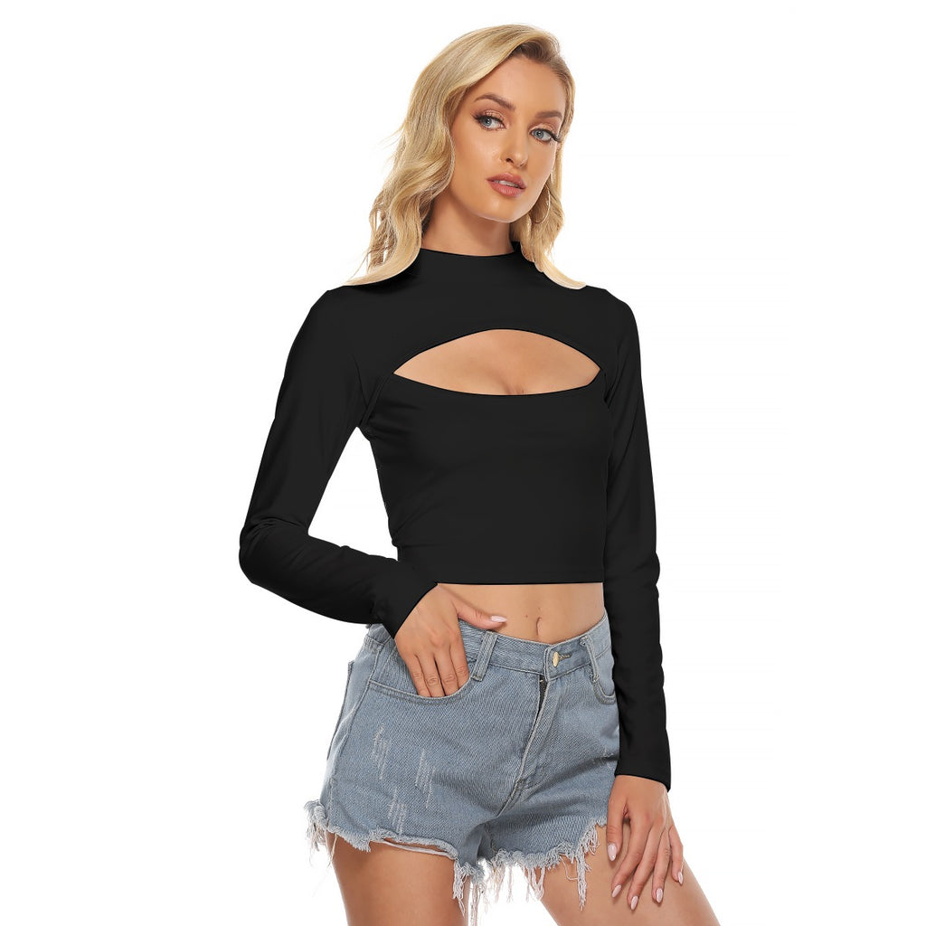 Keyhole Tight Crop Top
