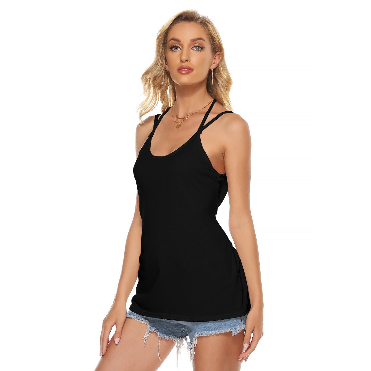 Halter Top With Backless