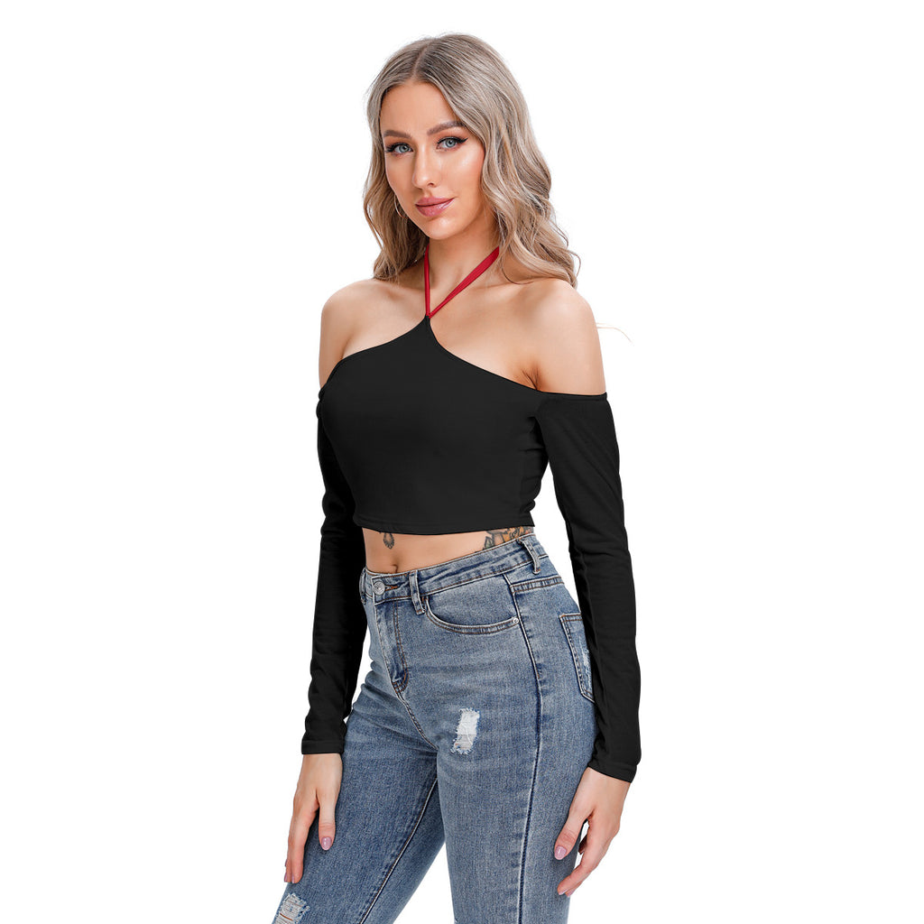 Halter Lace-up Top