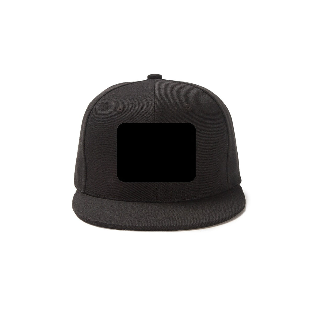 Snapback Hat with Metal Buckle