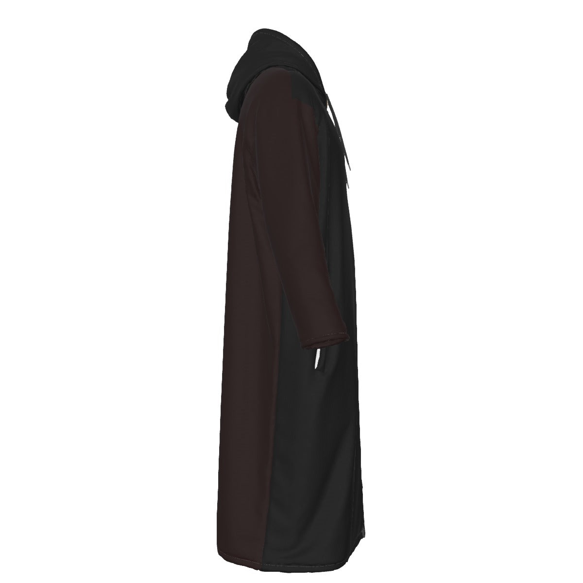 Long Fleece Zip Up Windbreaker