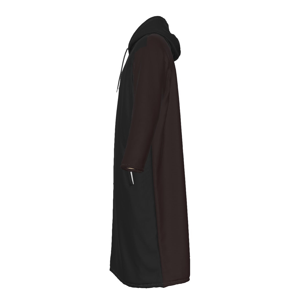 Long Fleece Zip Up Windbreaker