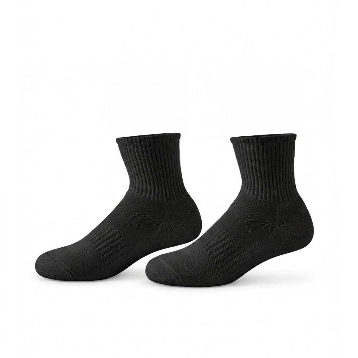 embroidery Sports Mid-Calf Socks|Cotton