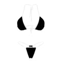 Bikini with Transparent Straps Customized Services