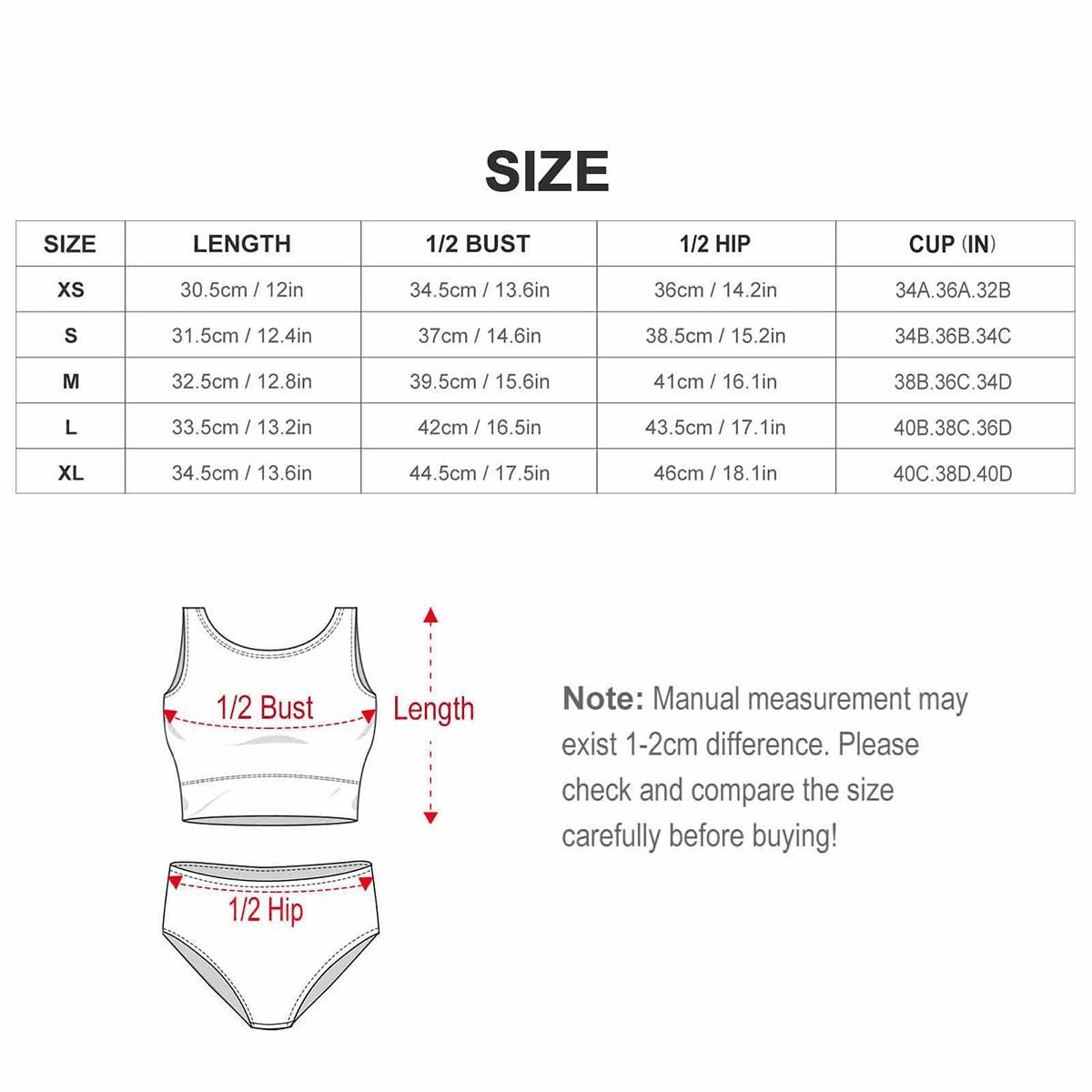 High Waisted Bikini set