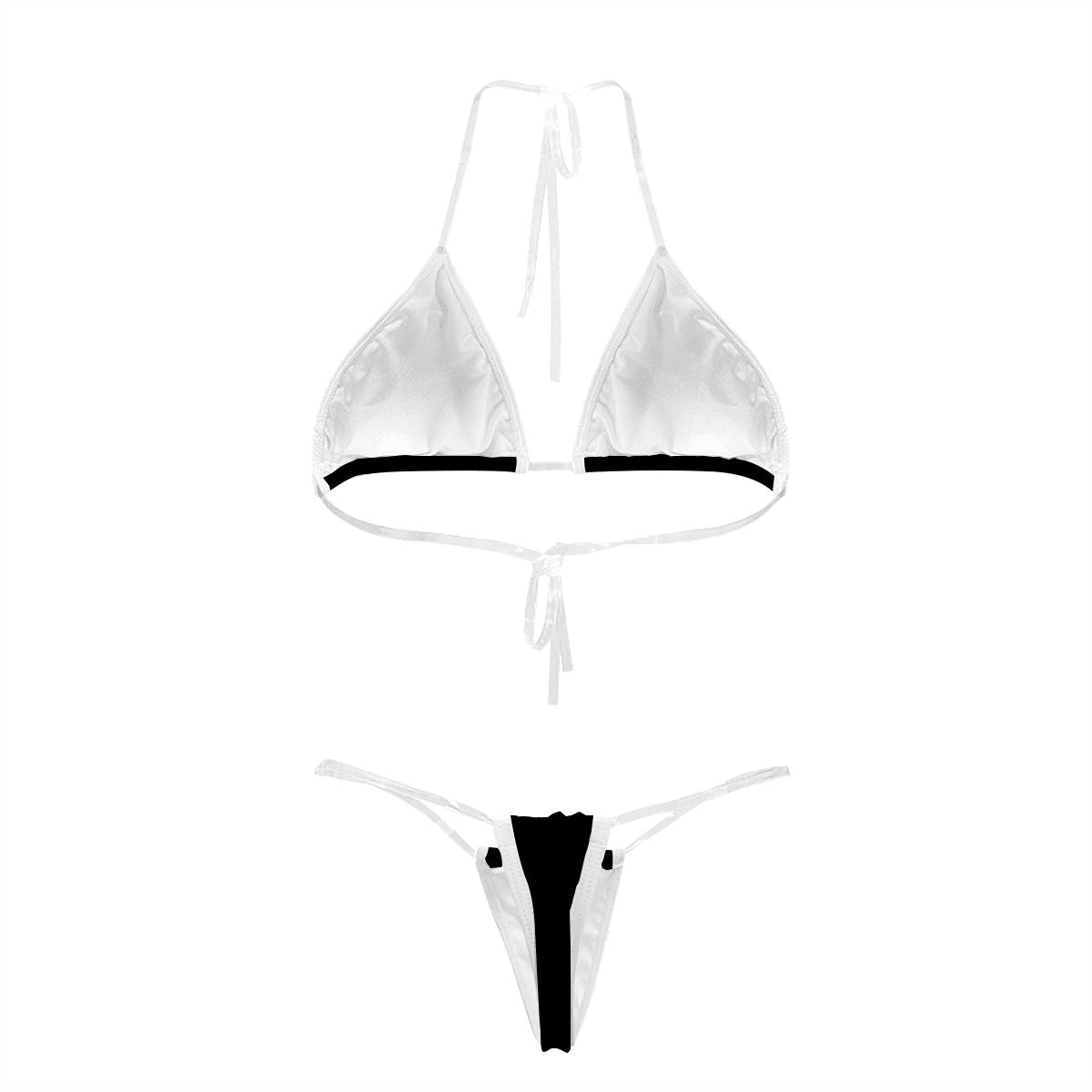 Bikini with Transparent Straps Customized Services