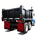 ASGUART METALCRUSHER ORE SILICA NUCLEAR SILICA CARGO Mud Flaps 2pcs for Semi Truck