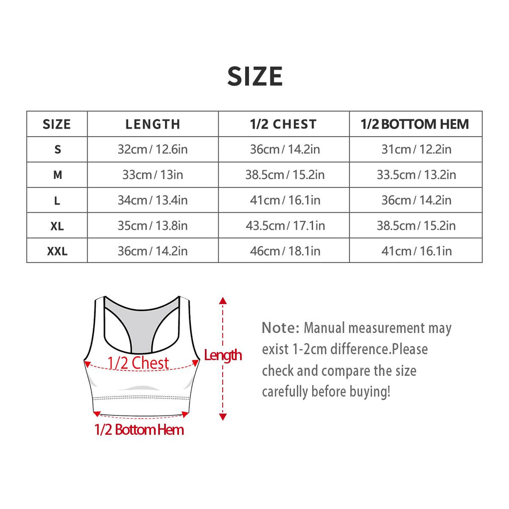 Cropped Sports Bra Top