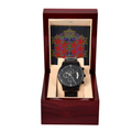 BLACK METAL WATCH