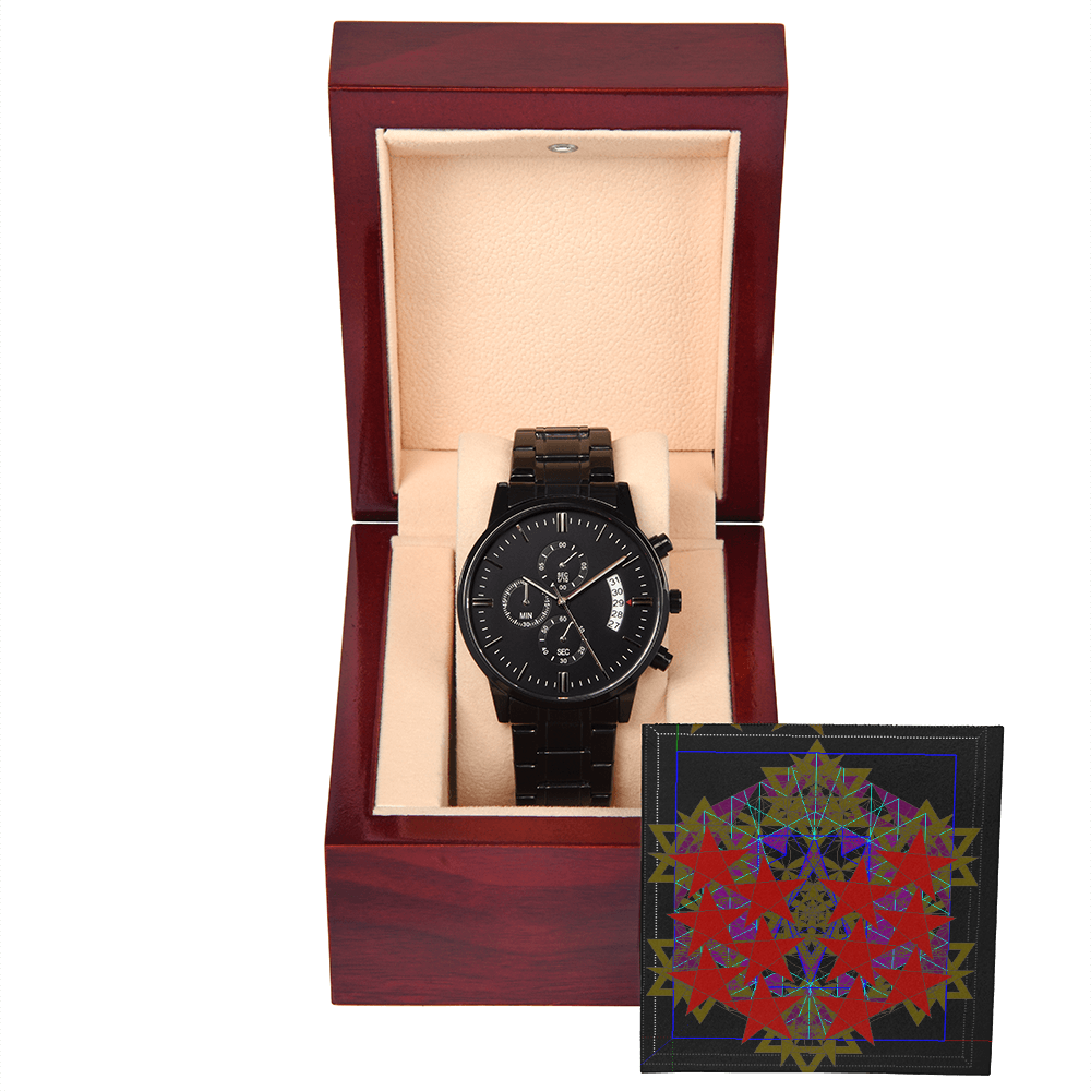 BLACK METAL WATCH