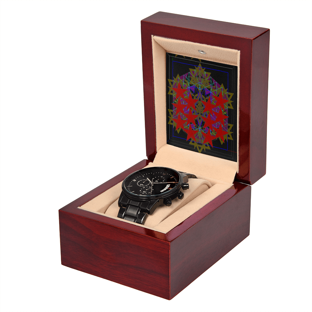BLACK METAL WATCH