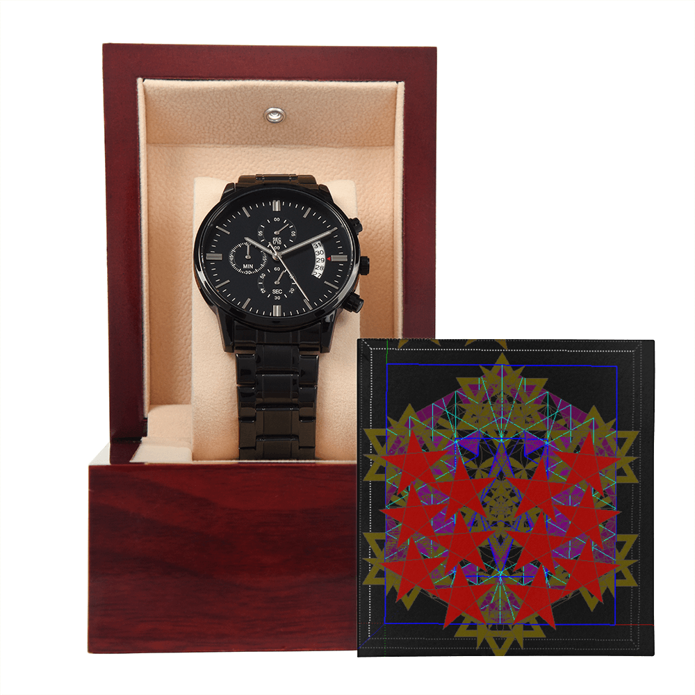 BLACK METAL WATCH