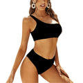 OneShoulder HighWaisted Bikini