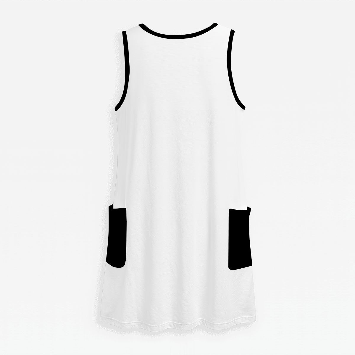Women's Sleeveless Dress with Pockets