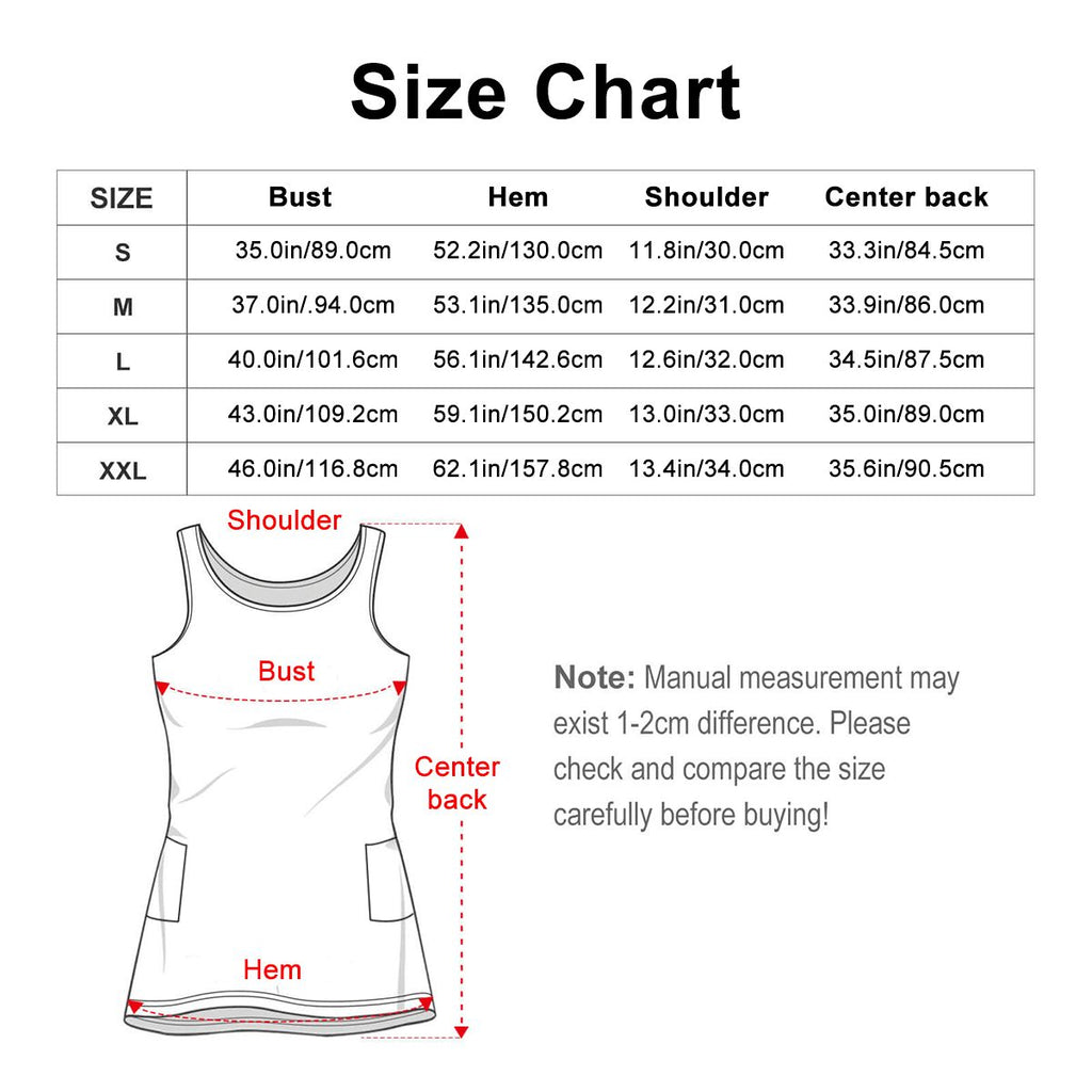 Women's Sleeveless Dress with Pockets